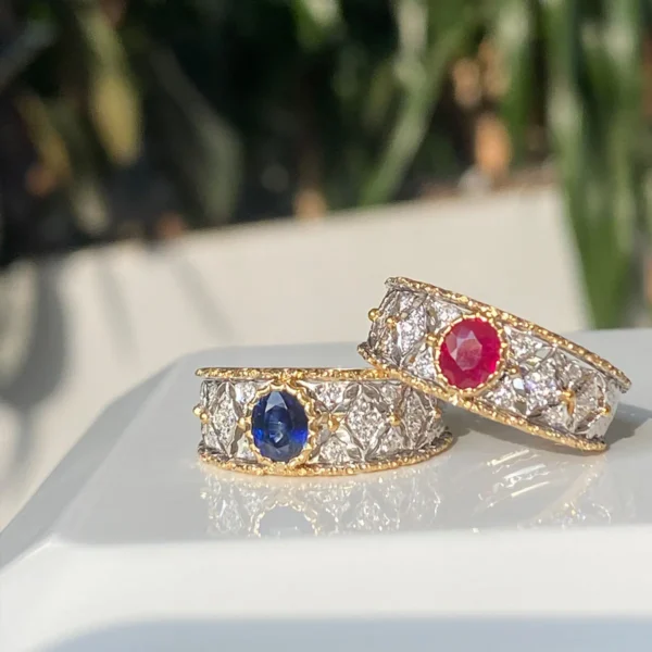 CHOZON S925 Solid Silver Palace Style Ring Vintage Ornate Minimalist Dainty Stacking Jewelry for Women