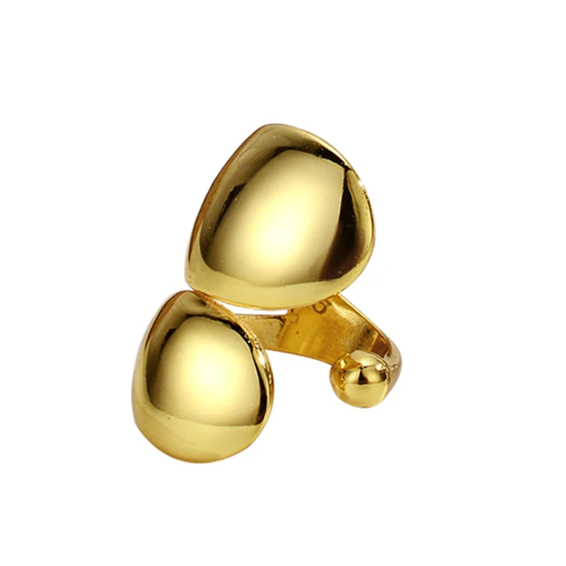 100% 925 Sterling Silver Glossy Double-Layer Ear Cuff Clip Wide Ear Bone Buckle without Piercing Fine Jewelry - Image 6