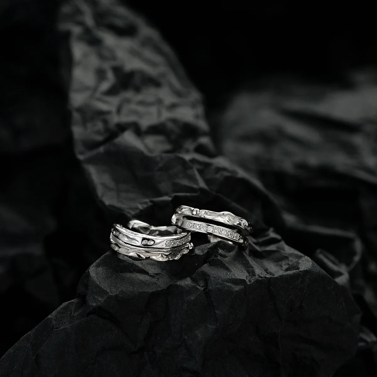 Ear Cuff Non Pierced Earrings for Women 925 Sterling Silver Micro Pave CZ Double Layers Small Clip on Earrings Cartilage Jewel - Image 2