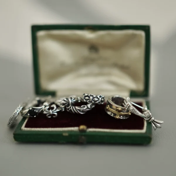 SHUI 925 sterling silver earrings for women, personalized retro vine zircon elements, simple and versatile design earrings for men