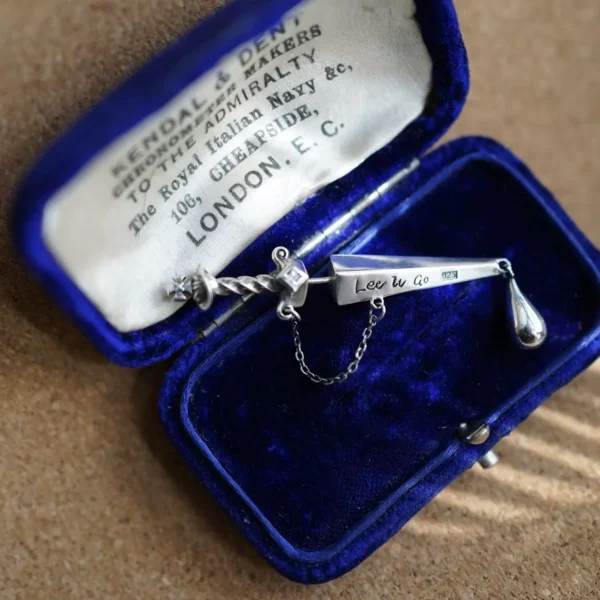 Water Lily Life After Life Original Design 925 Sterling Silver Infinity Blade Earrings English Niche Personalized Long Sword Earrings