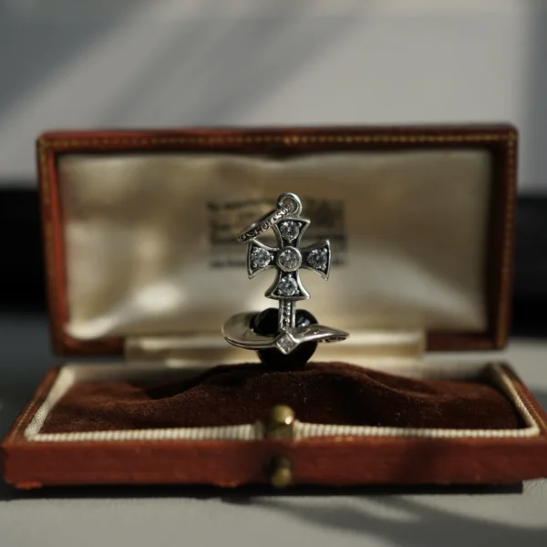 Water Lily Life After Life Original Design 925 Sterling Silver Infinite Loop Planet Pendant Niche Inlaid Agate Pendant